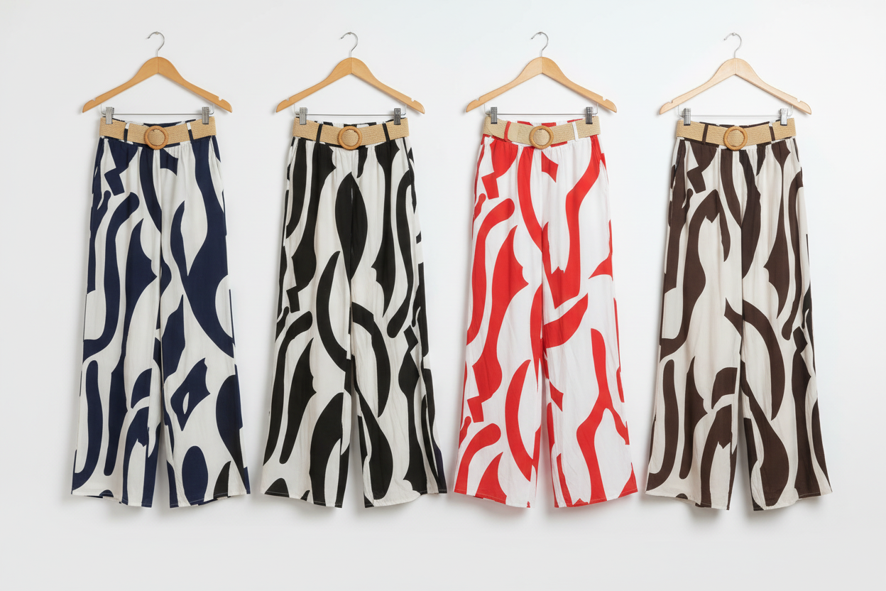Katalog - 4 Renk Pantolon Askıda