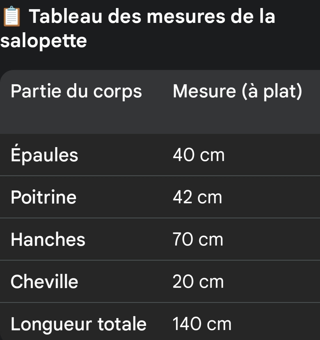 🌟 Salopette en Coton – Style Bohème & Confort (Taille Unique grand taille)