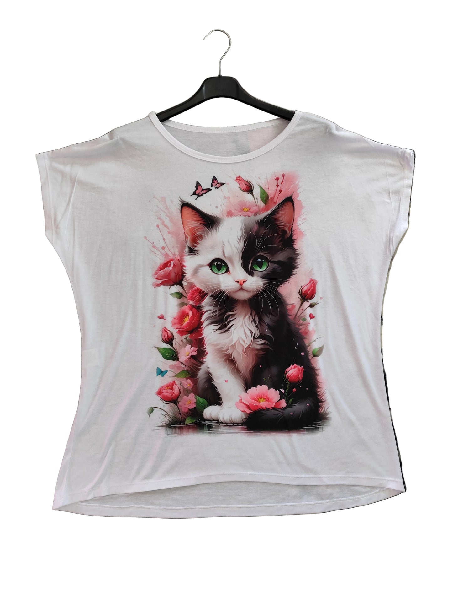 T-shirt Oversize Graphique – Collection "Charme & Douceur"