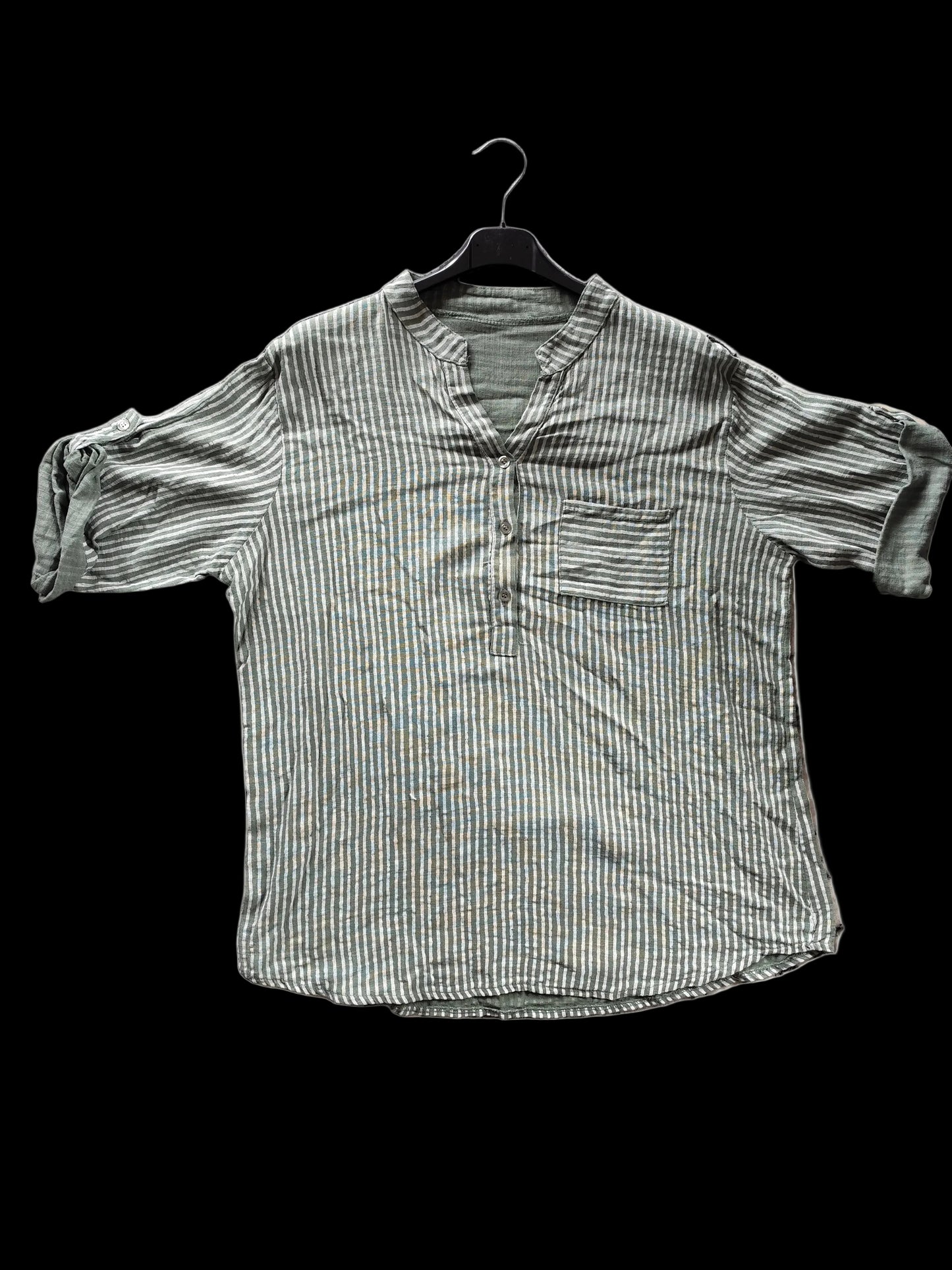 Chemise / Blouse légère à rayures style casual chic