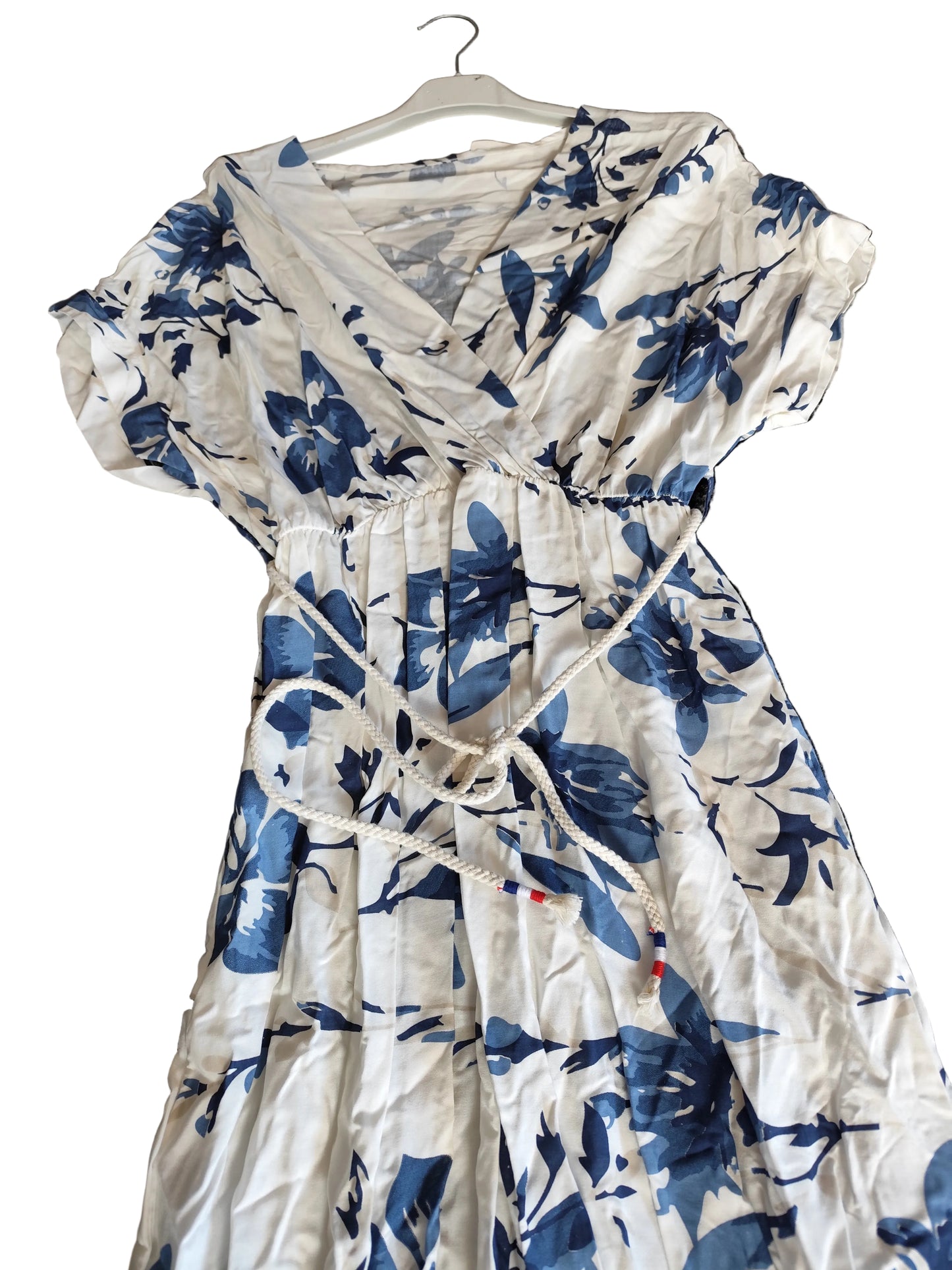 🌸 Robe Mi-Longue Fleurie - Style "Dolce Vita" 🌸