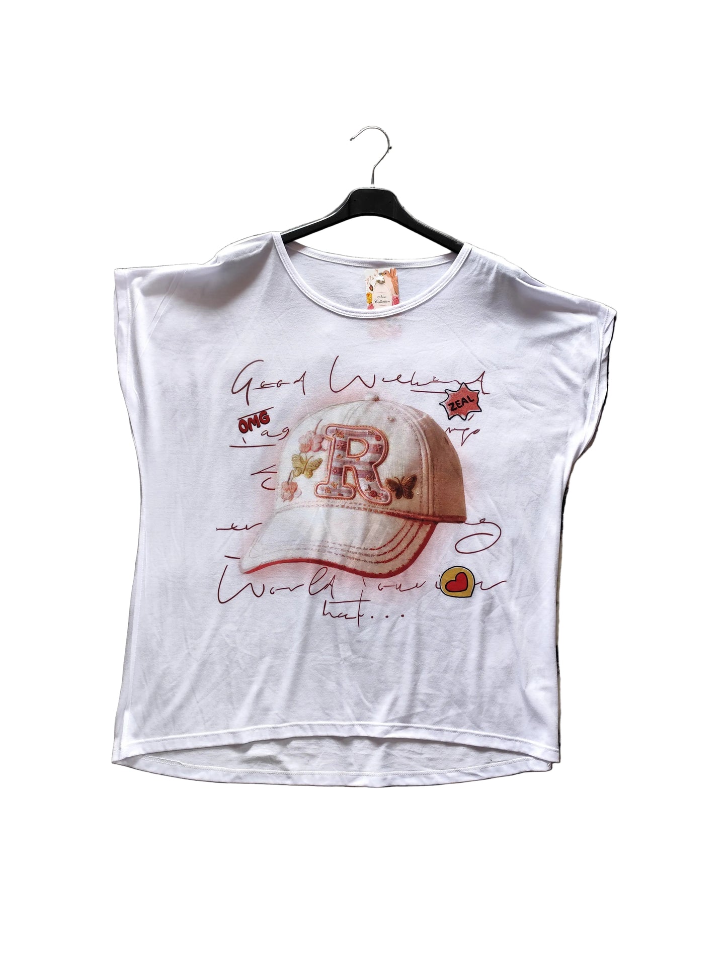 🌟 T-Shirt Graphique "Chic & Relax" – Fabriqué en Italie