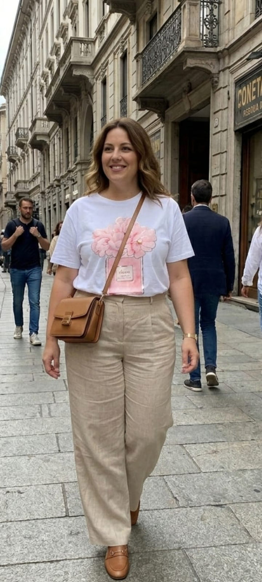 🌟 Le T-shirt Graphique "Made in Italy" – Style, Confort & Fraîcheur