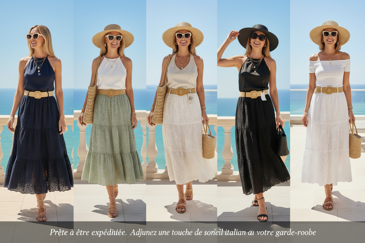 Katalog - Jupe Broderie Anglaise