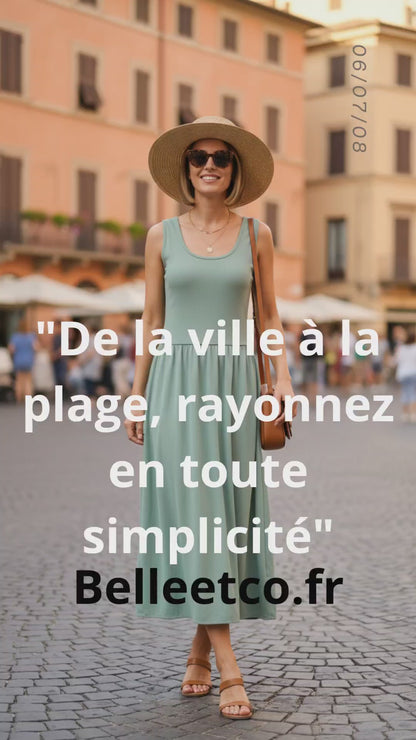 Robe Longue "Séréna" – L’Élégance Fluide & Confortable