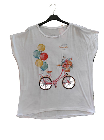 T-shirt Oversize Graphique – Collection "Charme & Douceur"