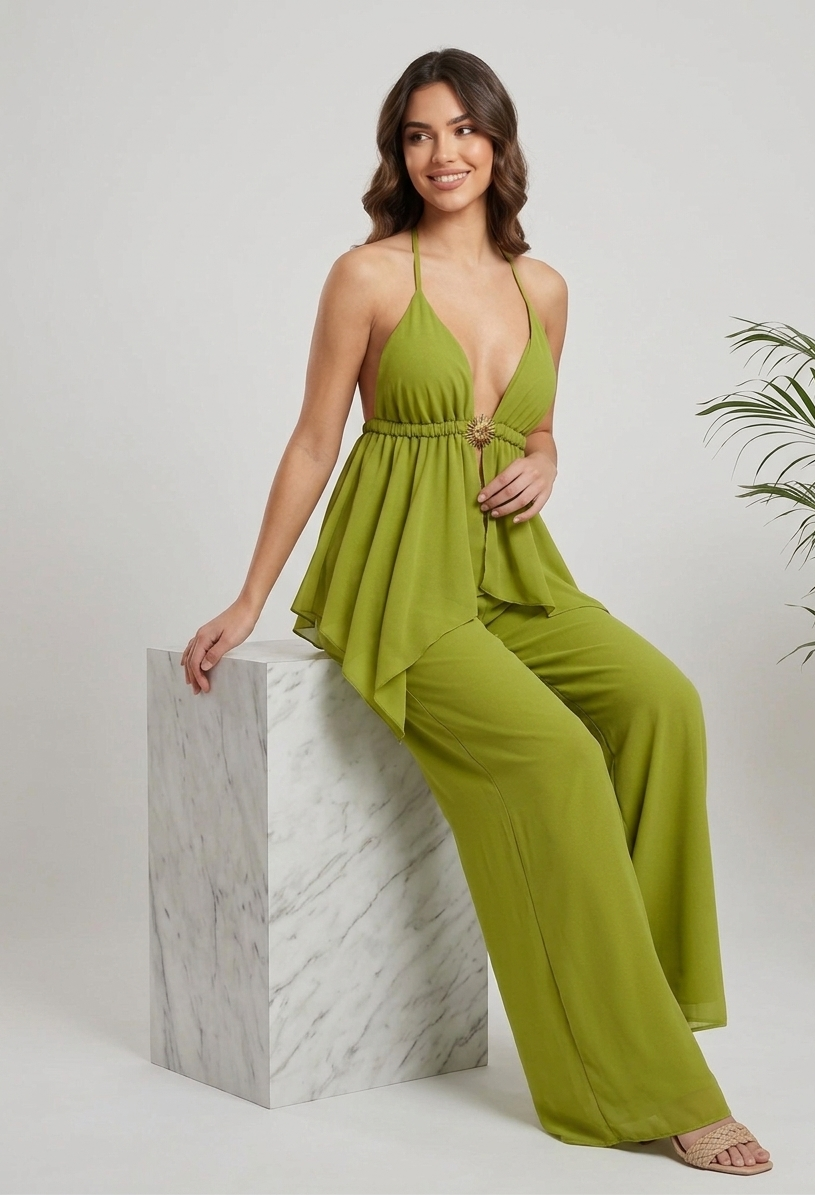 Ensemble 2 Pièces "Solaire" – Chic & Fluide