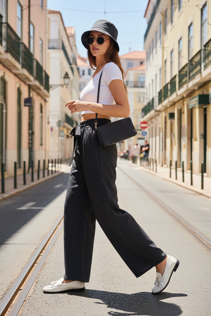 🌟 Le Pantalon Large Fluide : L'Indispensable de l'Été