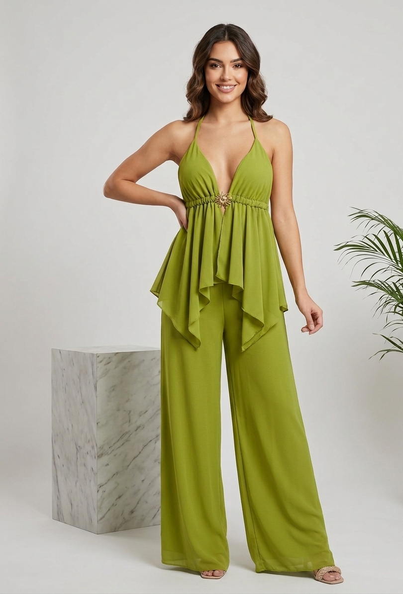 Ensemble 2 Pièces "Solaire" – Chic & Fluide