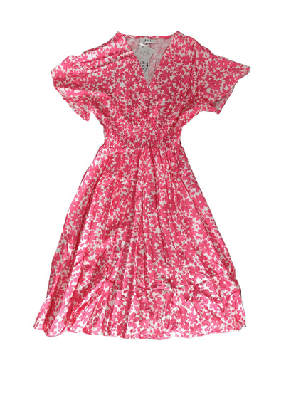 🌿 Robe d’Été Fleurie en Viscose – Style Riviera 🇮🇹
