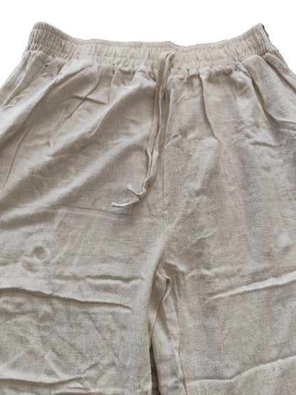 Ensemble 2 Pièces en Lin & Coton – Élégance Bohème Chic"(H91510)"
