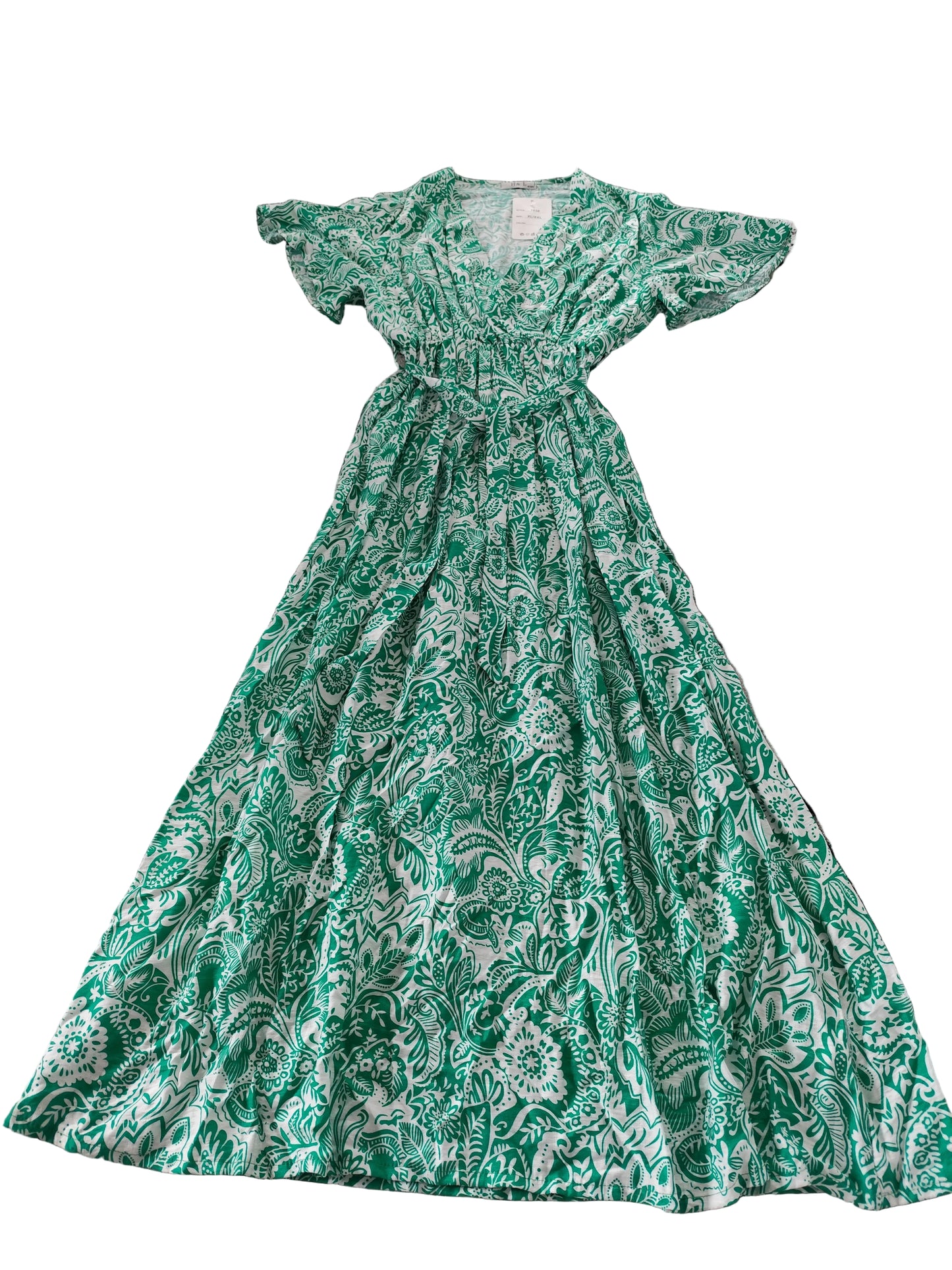 Robe Maxi Bohème à Imprimé Floral – Élégance et Fluidité