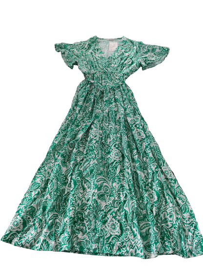 Robe Maxi Bohème à Imprimé Floral – Élégance et Fluidité