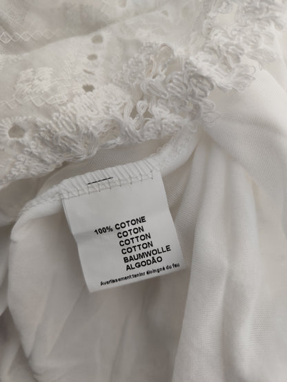 Jupe Longue Bohème en Broderie Anglaise – 100% Coton