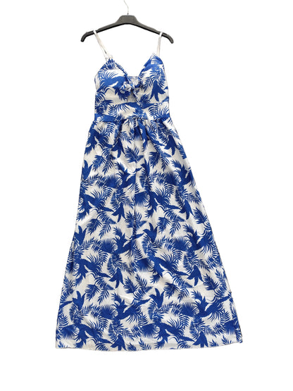 Robe longue estivale à imprimé exotique