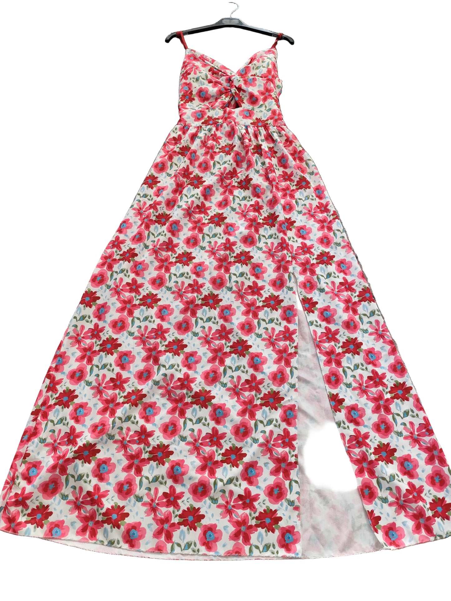Robe Longue Estivale à Imprimé Floral – Élégance et Fluidité