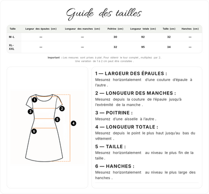 🌸 Robe d'été fleurie à taille smockée