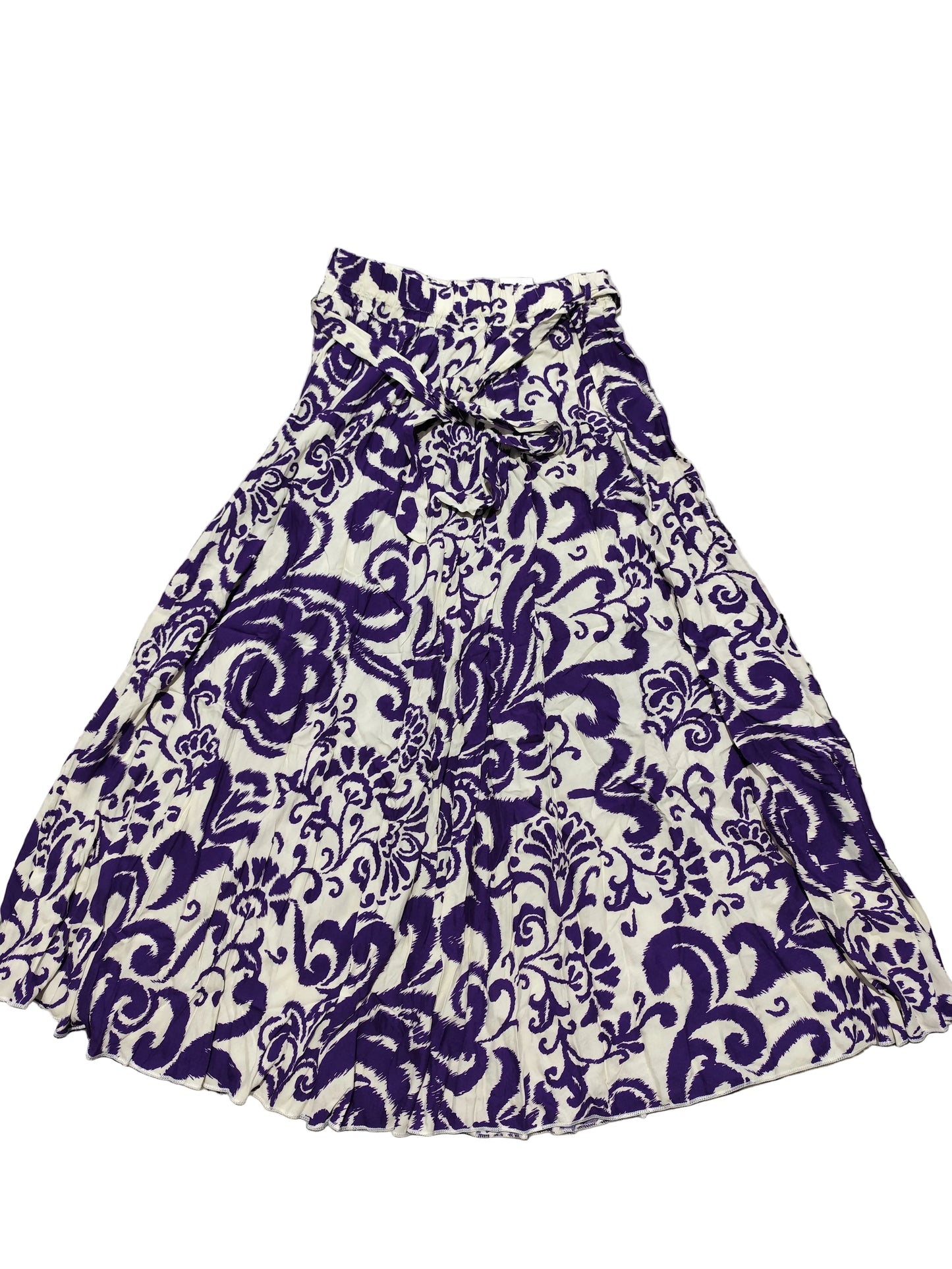 🌸 Jupe Midi Fluide à Motif - Élégance Estivale