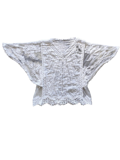 Blouse Bohème en Coton Brodé – L'Élégance Estivale
