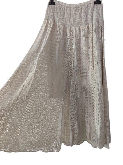 Pantalon Palazzo en Dentelle Crochet – Esprit Bohème Chic