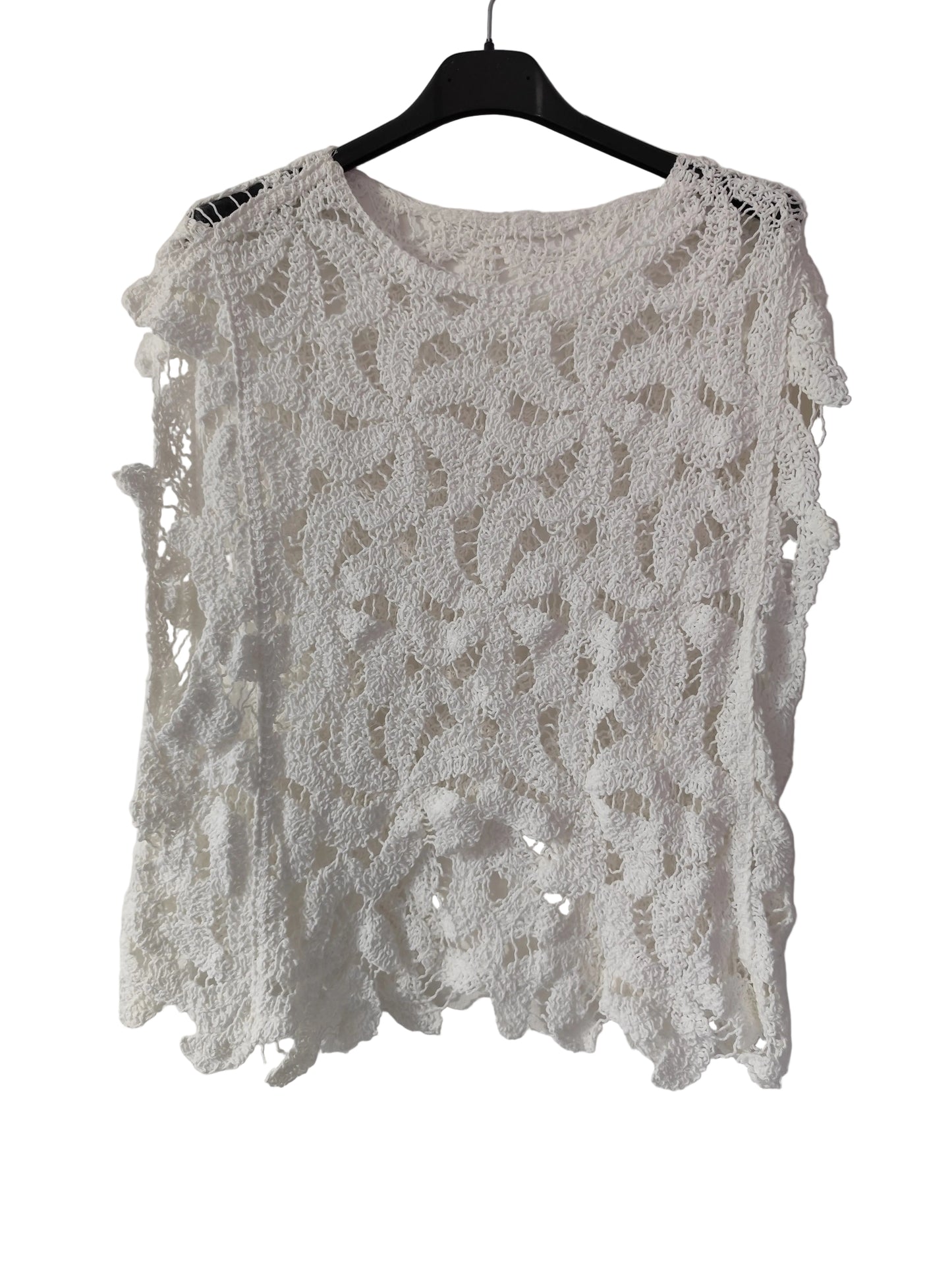 🌸 Top en Crochet Floral – Style Bohème Chic 🌸