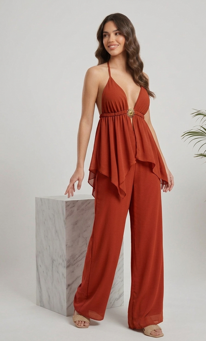 Ensemble 2 Pièces "Solaire" – Chic & Fluide