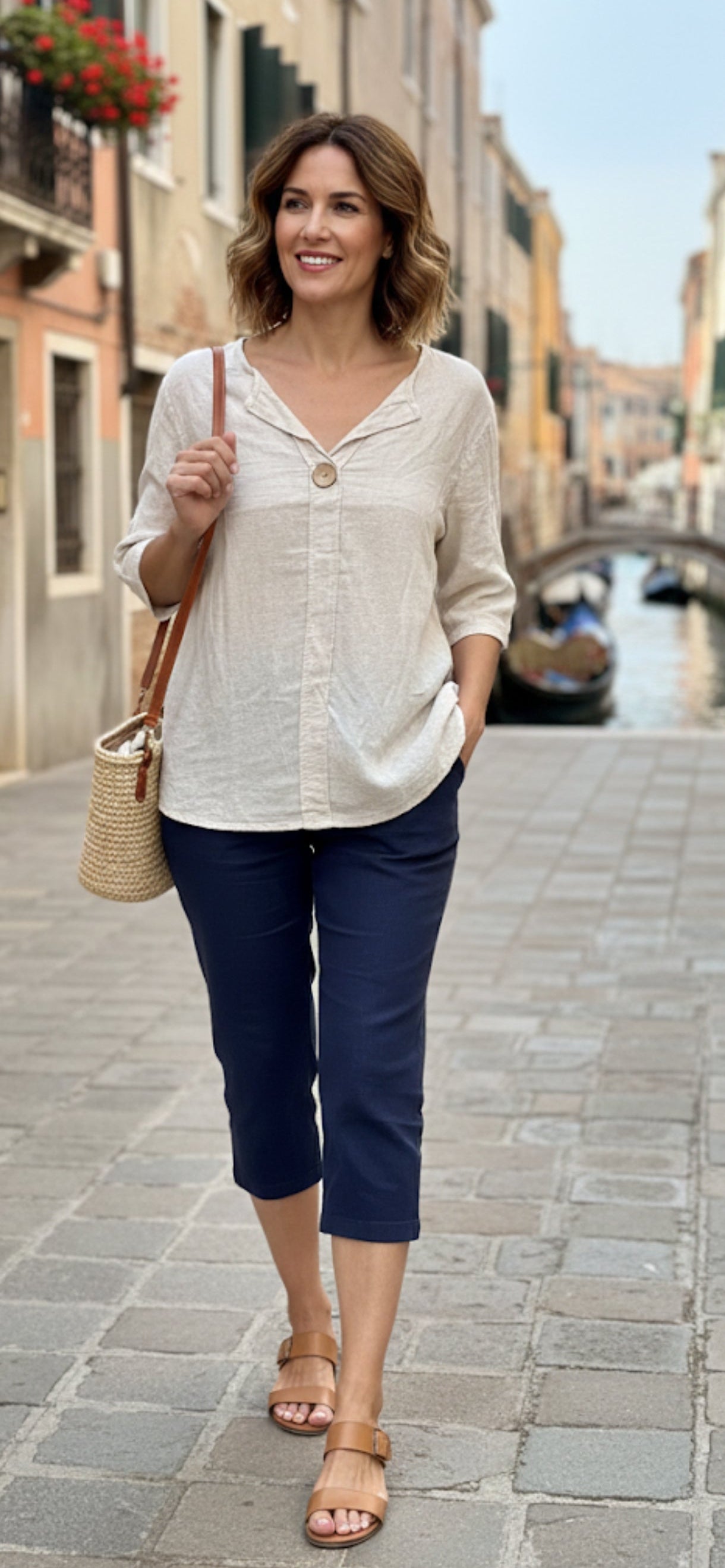 Blouse en Gaze de Coton - Style Riviera 🌿