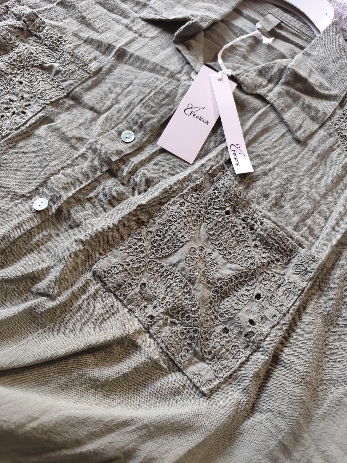 Chemise légère style bohème chic