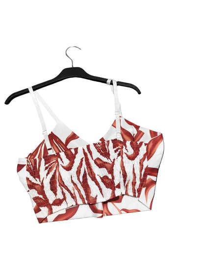 Ensemble Estival Chic – Top Crop & Pantalon Fluide – Imprimé Feuillage