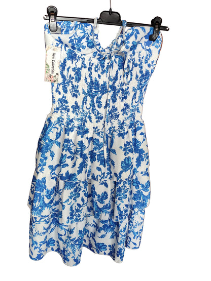Robe Courte Fleurie à Volants – Style Bohème Chic