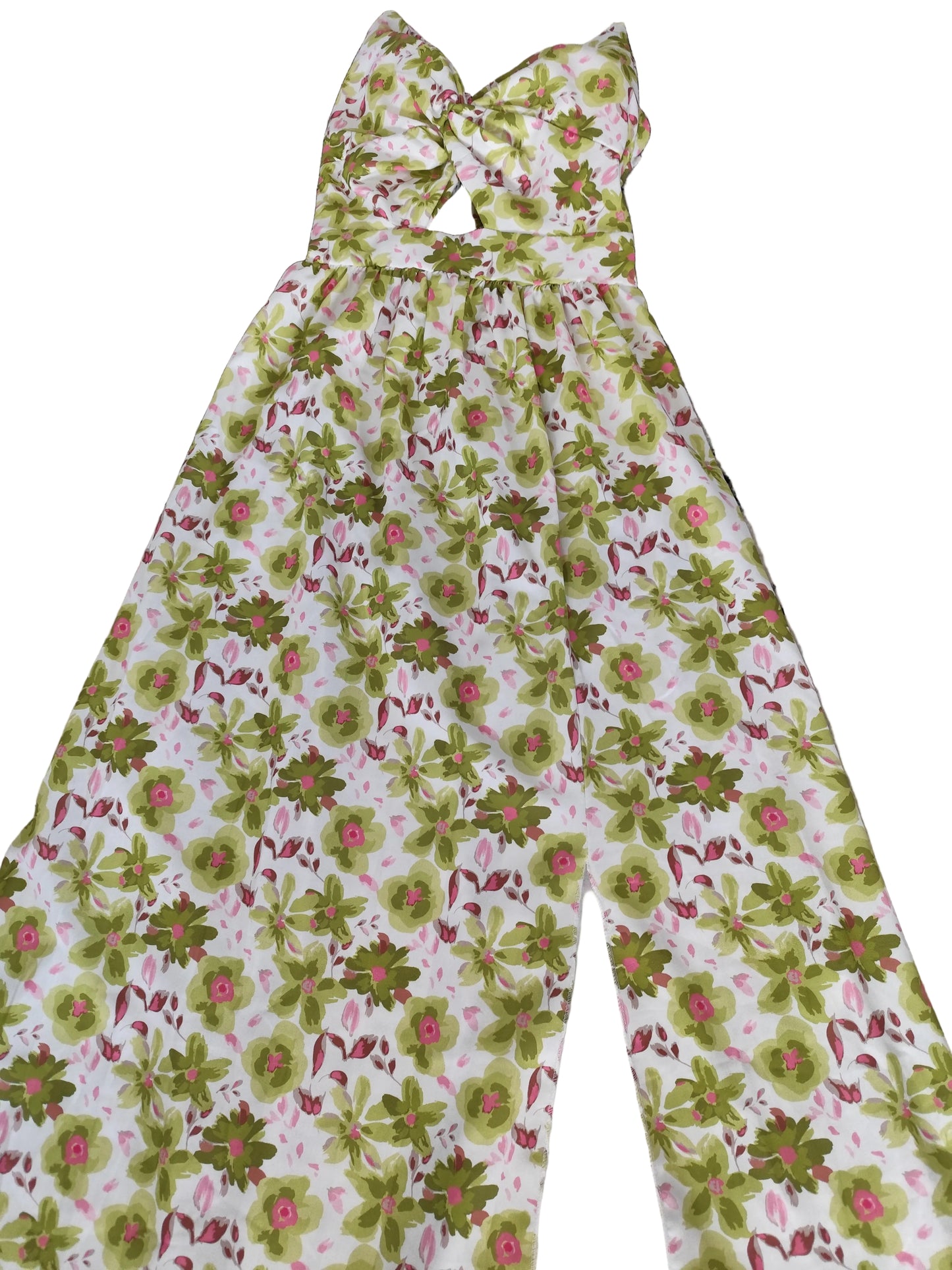 Robe Longue Estivale à Imprimé Floral – Élégance et Fluidité