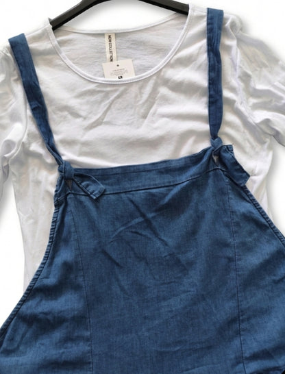 🌟 Salopette en Coton – Style Bohème & Confort (Taille Unique grand taille)