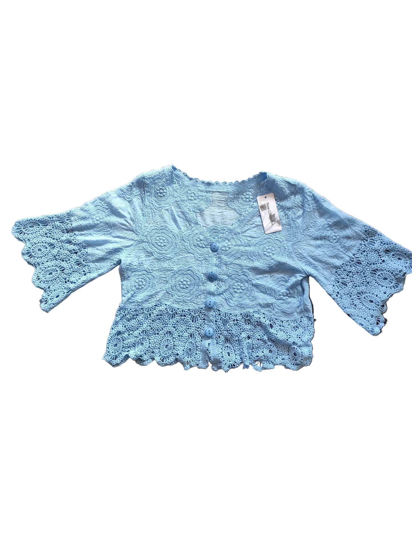 Blouse Romantique en Coton Brodé – Style Bohème Chic
