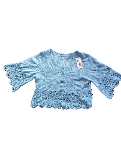 Blouse Romantique en Coton Brodé – Style Bohème Chic