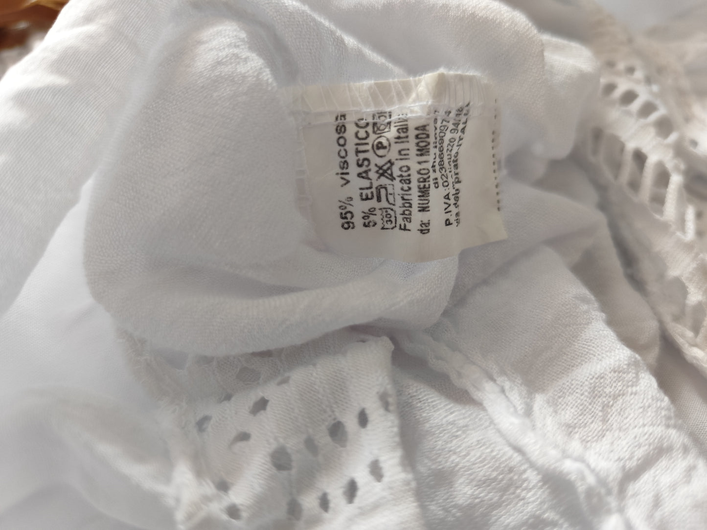 Jupe Courte Bohème "Moda Italia" – Avec Ceinture