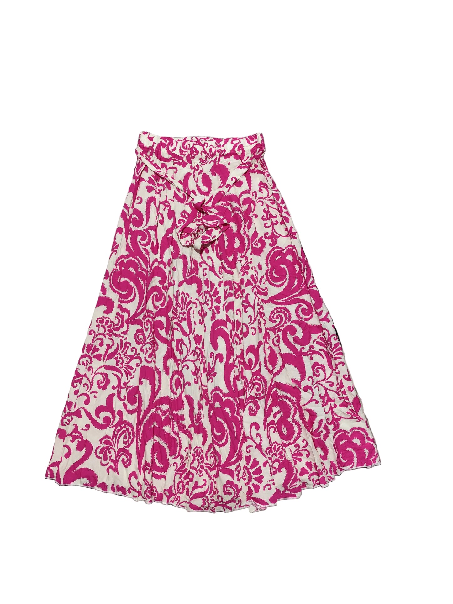 🌸 Jupe Midi Fluide à Motif - Élégance Estivale