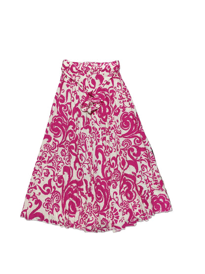 🌸 Jupe Midi Fluide à Motif - Élégance Estivale