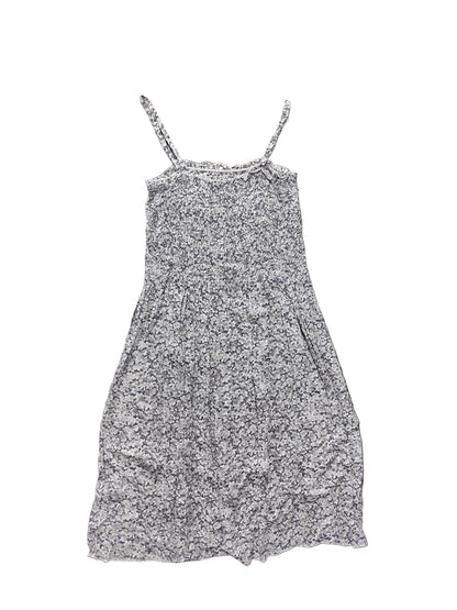 🌸 Robe d'été fleurie à taille smockée