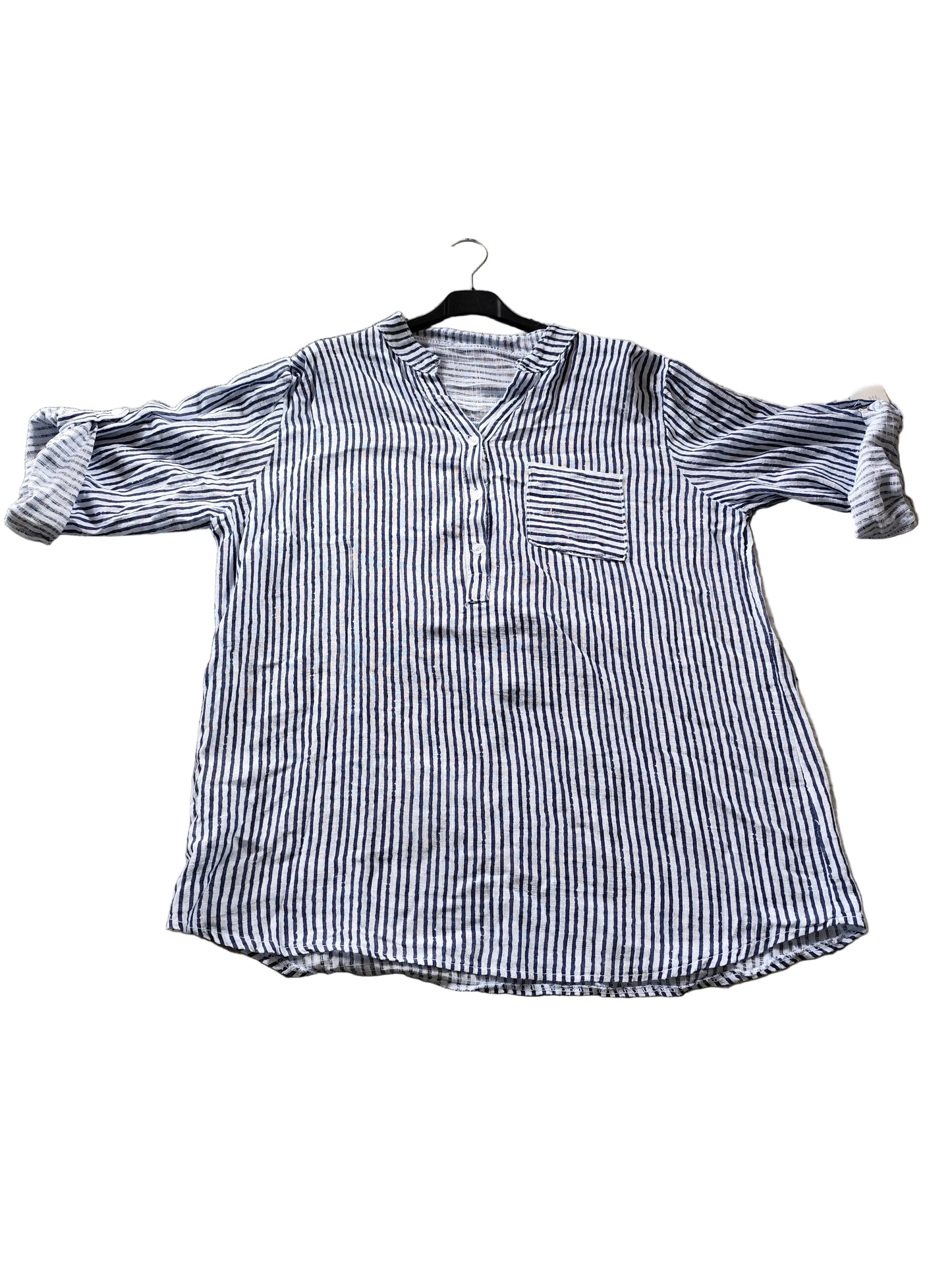 Chemise / Blouse légère à rayures style casual chic