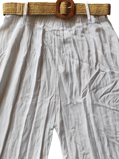 Pantalon large fluide et chic – Style estival