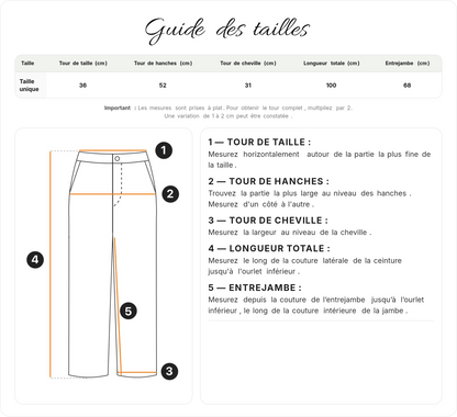 Pantalon Large Fluide à Rayures – Élégance Méditerranéenne