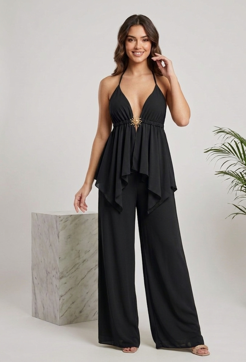 Ensemble 2 Pièces "Solaire" – Chic & Fluide