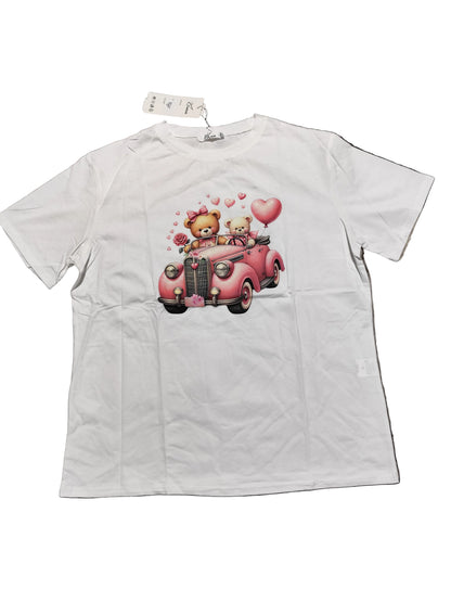 T-Shirt Graphique "Chic & Strass" – Éclat et Confort
