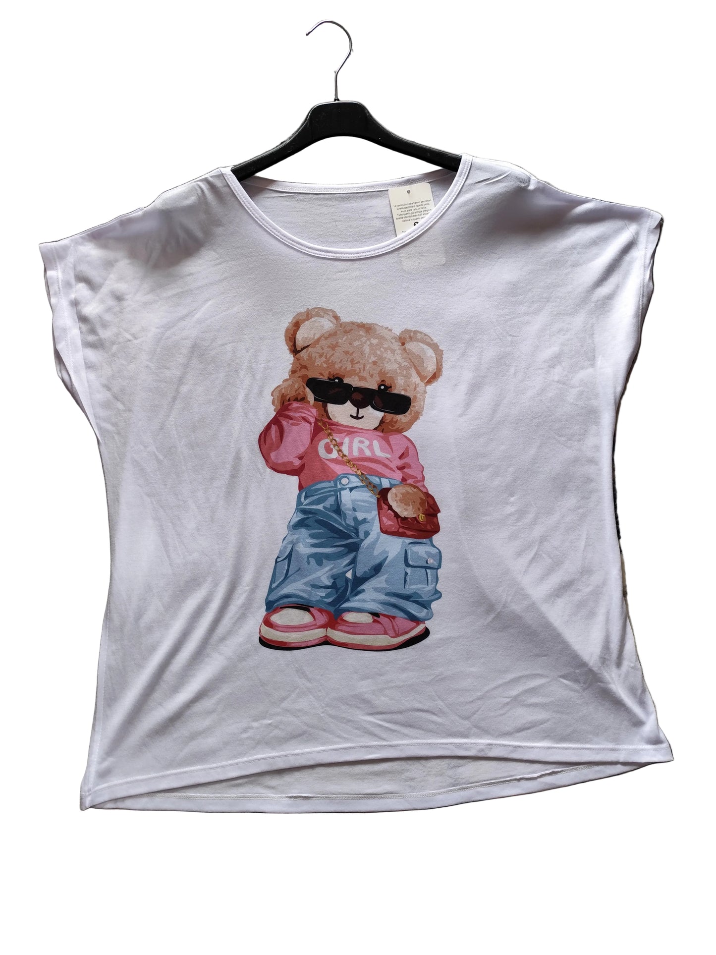 🌟 T-Shirt Graphique "Chic & Relax" – Fabriqué en Italie