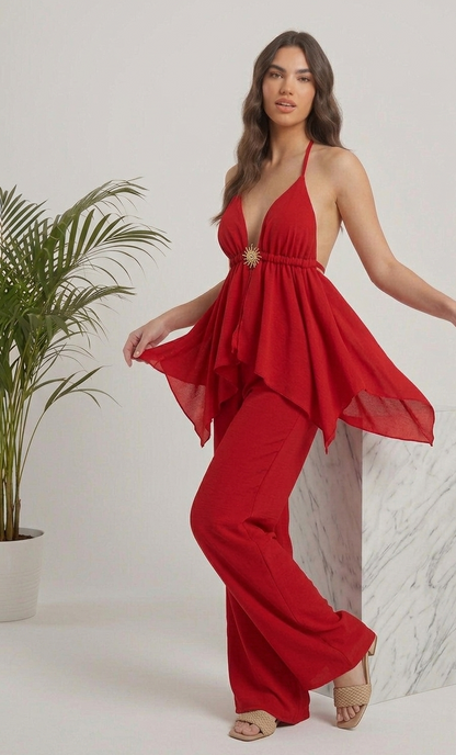 Ensemble 2 Pièces "Solaire" – Chic & Fluide