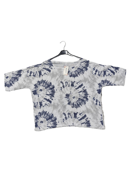 T-shirt Oversize à Motif Tie & Dye - Style Bohème Chic