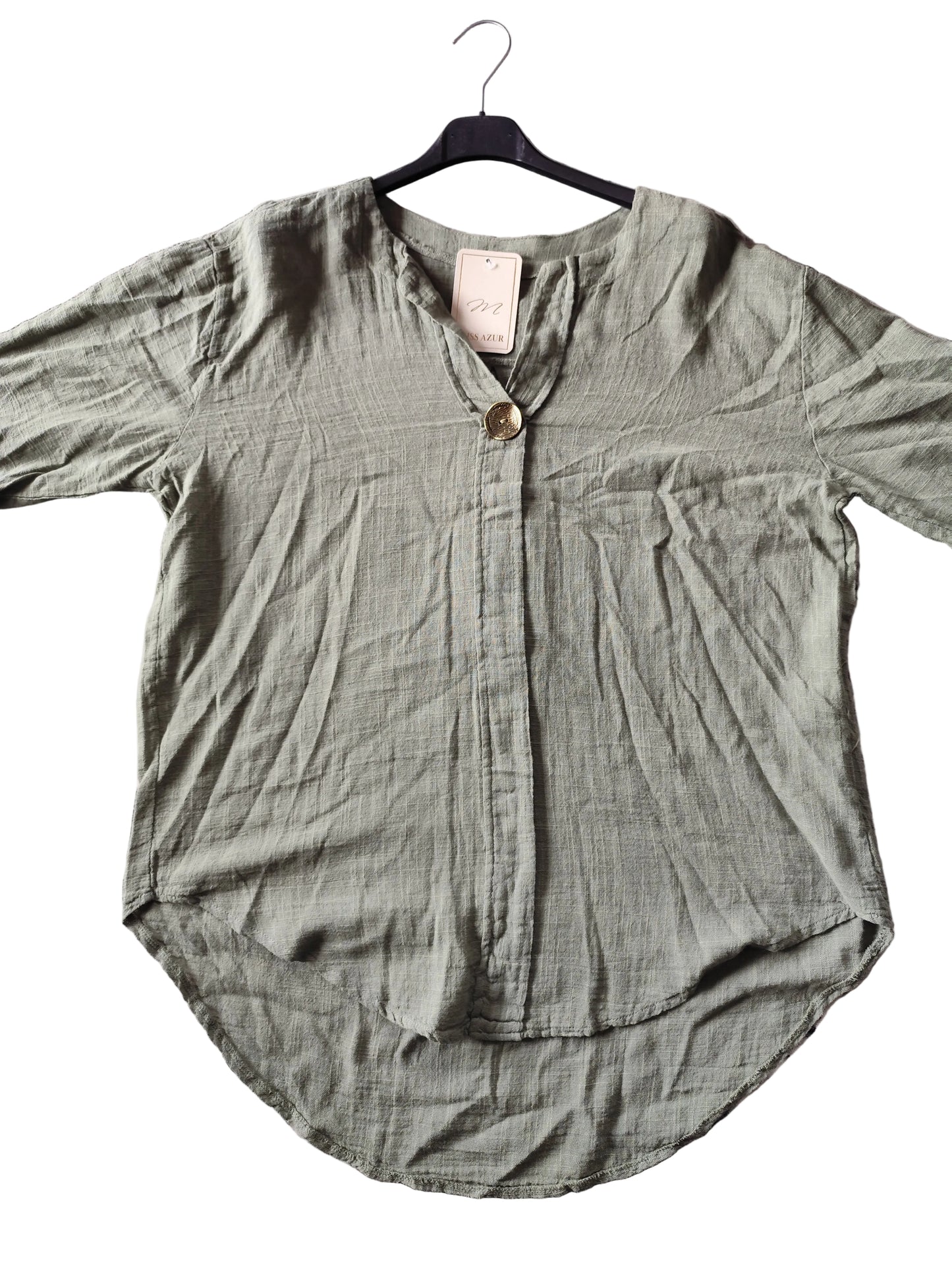 Blouse Bohème Chic en Coton – Légère et Élégante