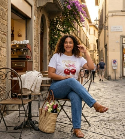🌟 Le T-shirt Graphique "Made in Italy" – Style, Confort & Fraîcheur