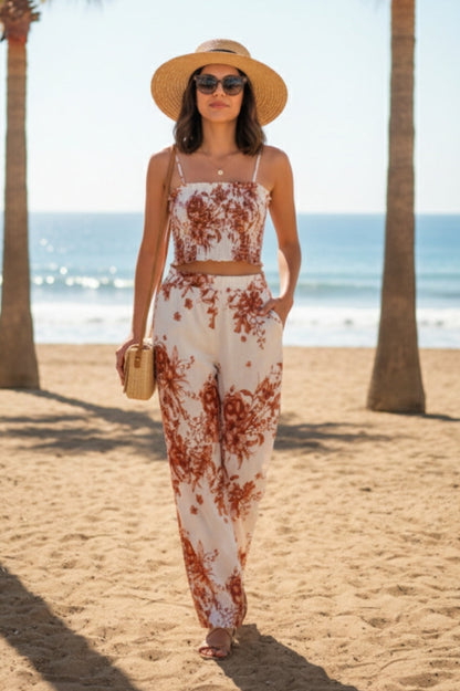Ensemble Estival Floral - Chic & Confortable