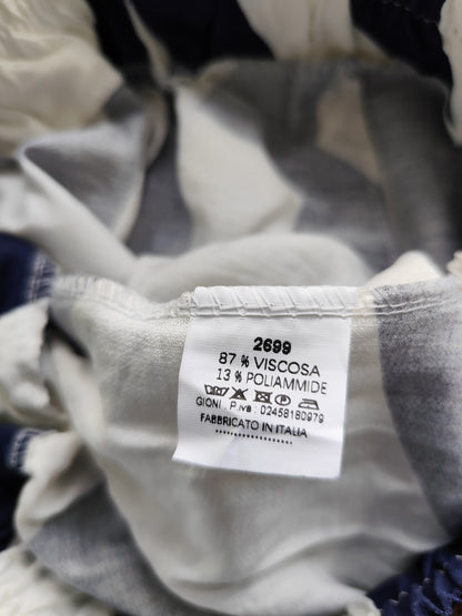Pantalon Large Fluide à Imprimé Abstrait – Chic & Estival